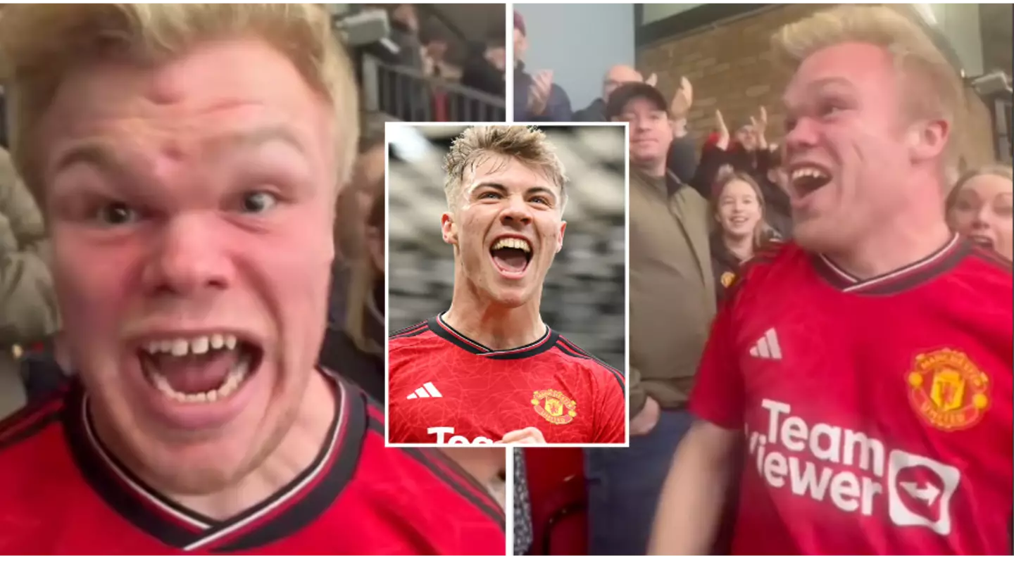 Sean Millis went wild in first Old Trafford visit after Rasmus Hojlund rifled home opener vs West Ham