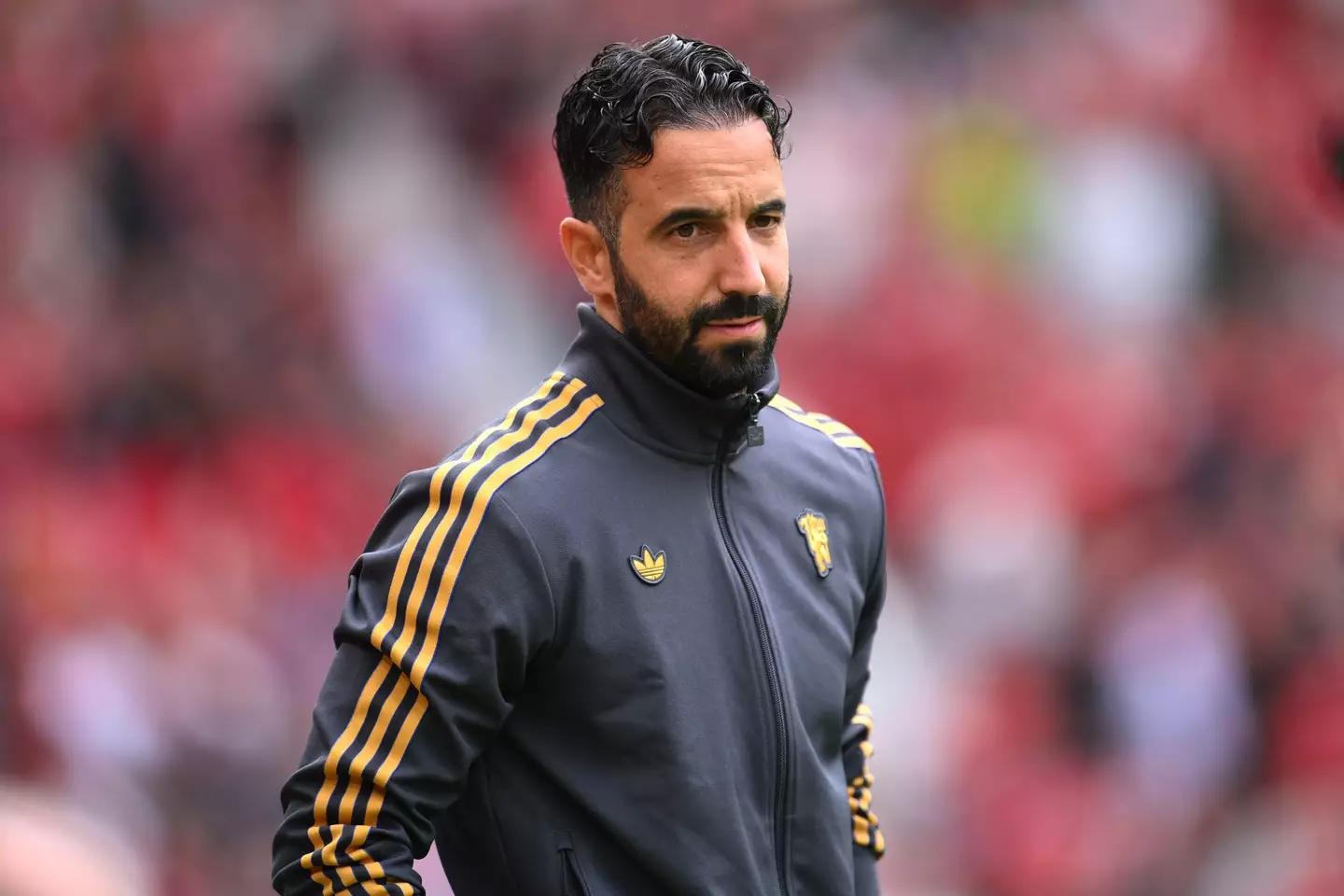 Ruben Amorim has explained the absences of both Andre Onana and Rasmus Hojlund. (Image: Getty)