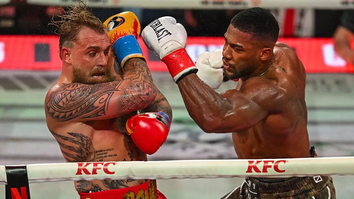 Jake Paul Punching Stats Revealed After Anthony Joshua Loss