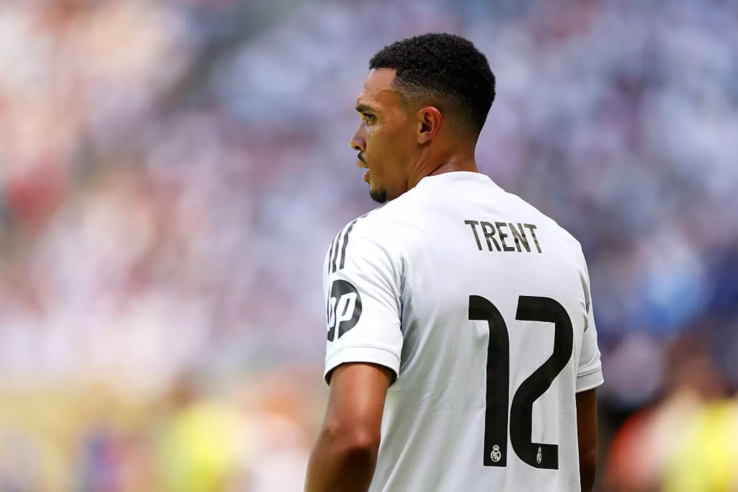 Trent made his Real Madrid debut against Al Hilal. (Image: Getty)