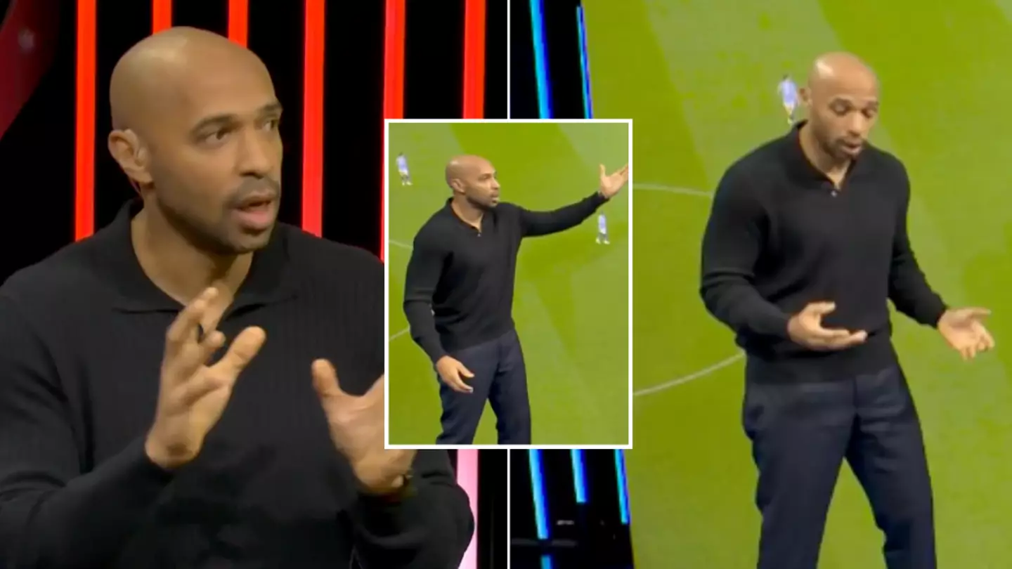 Thierry Henry says he was at 'home and screamed' after seeing damning moment during Man City vs Man Utd in fascinating insight