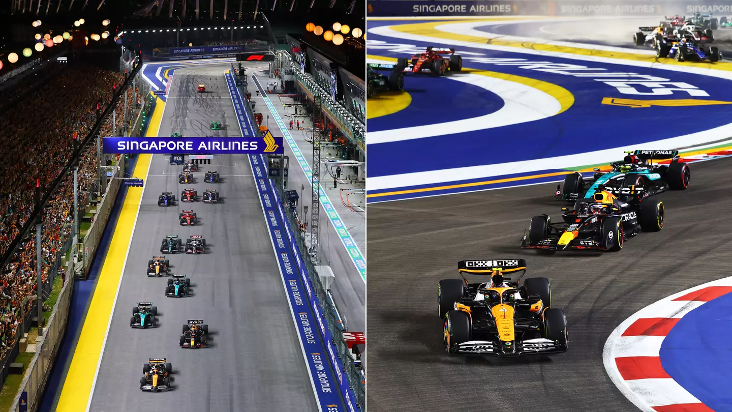 Formula One driver left in tears after dramatic end to Singapore GP
