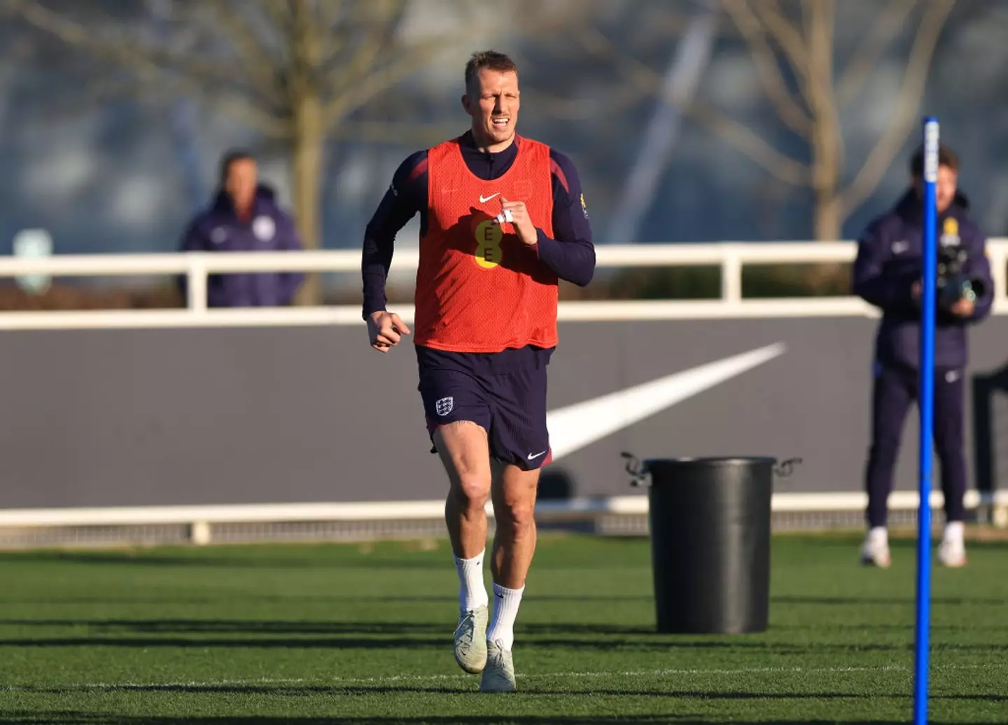 Dan Burn in England training (Credit:Getty)