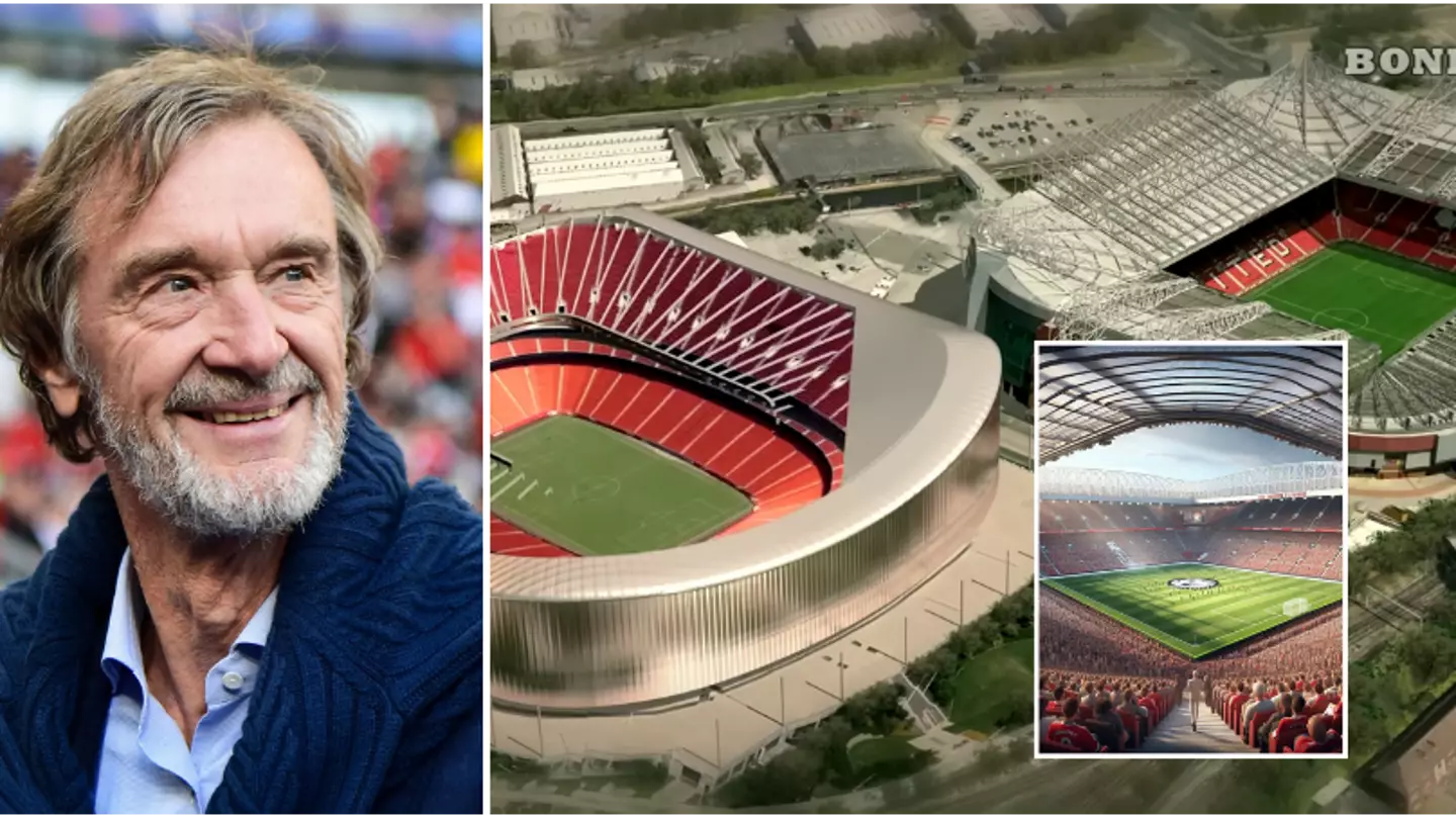 Designer shows what Man Utd 'Wembley of the North' stadium could look like if built