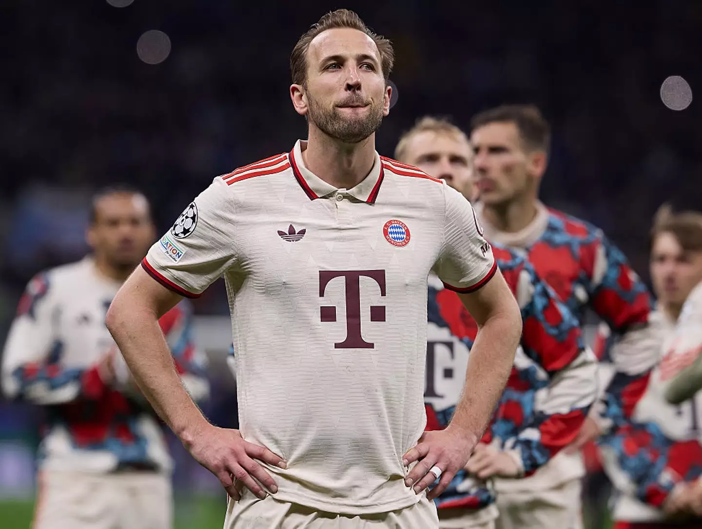 Harry Kane was disappointed with Bayern's result (Credit:Getty)