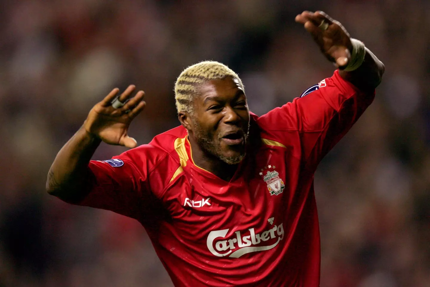 Former Auxerre and Liverpool man Djibril Cisse topped FourFourTwo’s rankings in 2001.