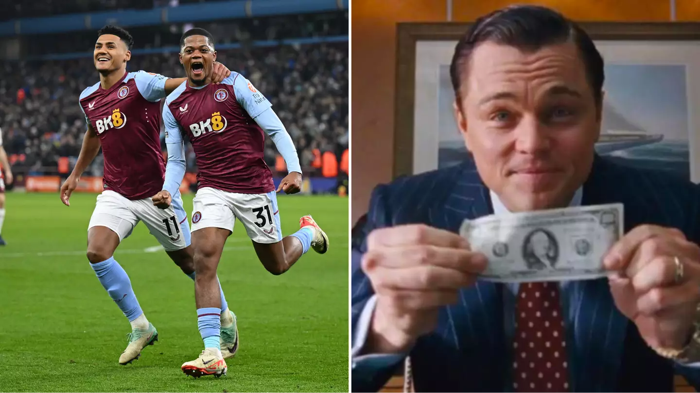 Lucky punter wins 8241-1 bet thanks to Aston Villa's win over Man City