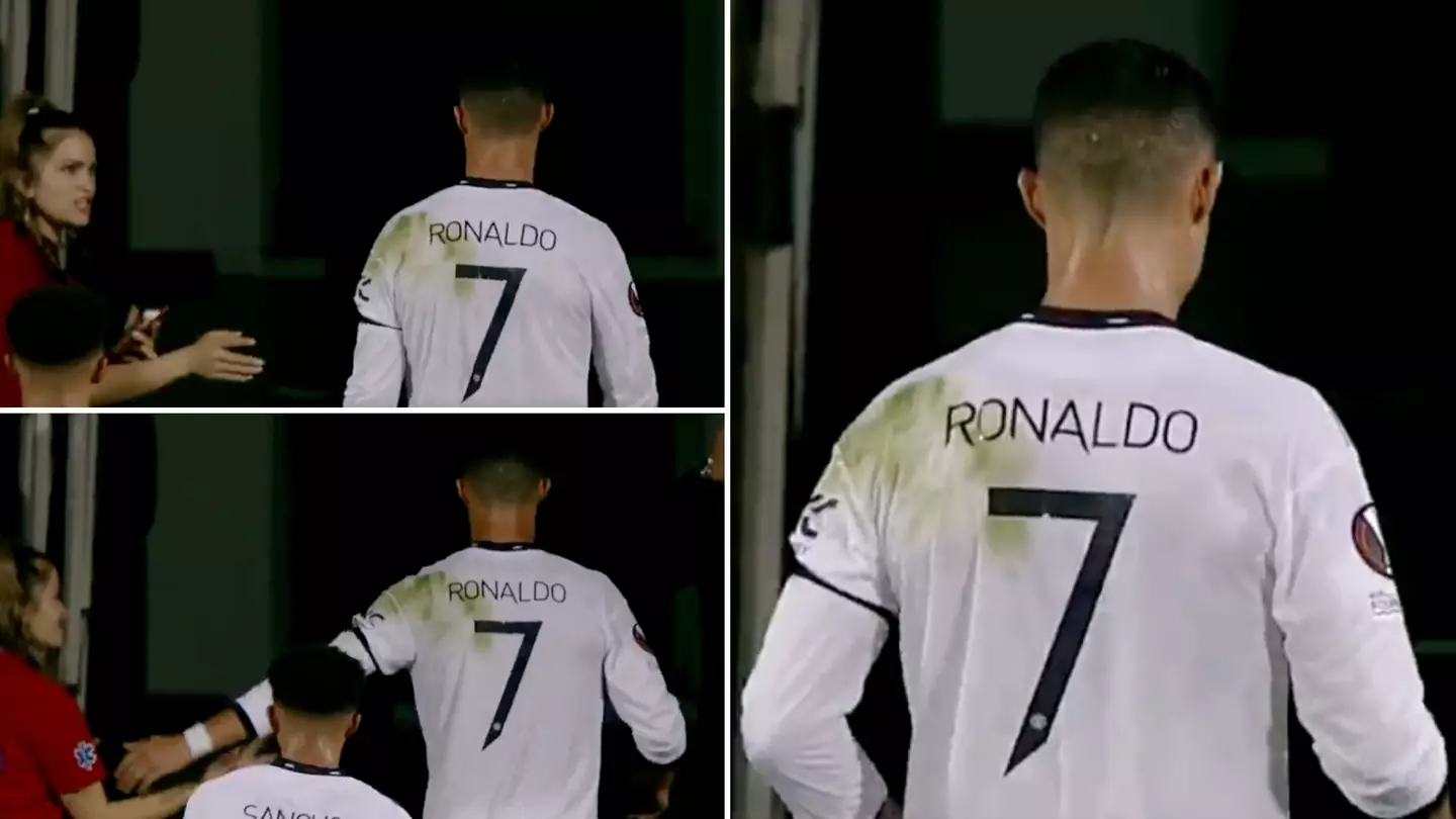 Cristiano Ronaldo appears to 'refuse' picture with fan while going down the tunnel