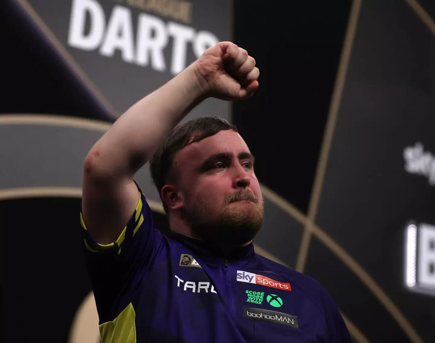 Luke Littler won night 5 of the Premier League Darts (Credit:Getty)