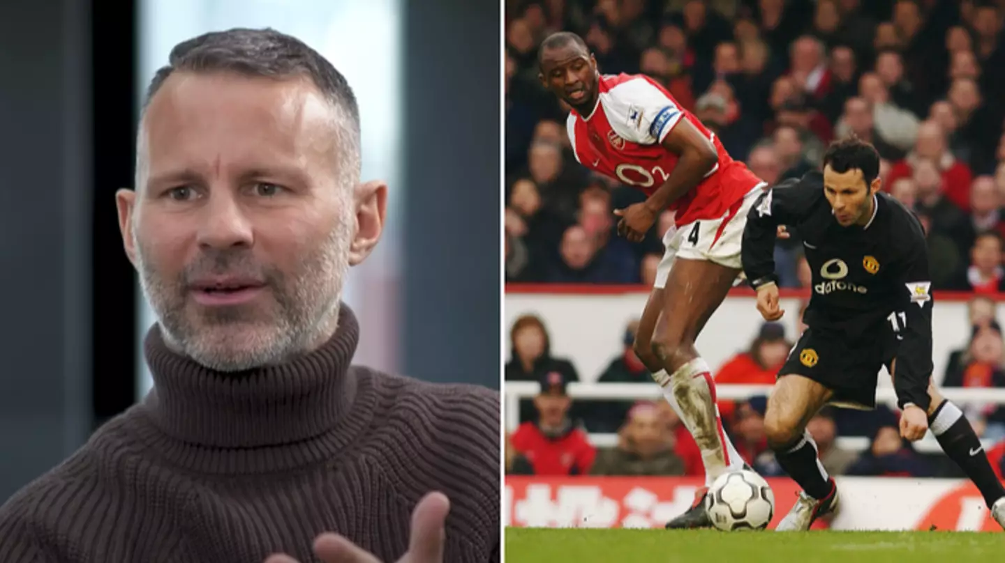 Ryan Giggs reveals the four Arsenal legends he disliked the most