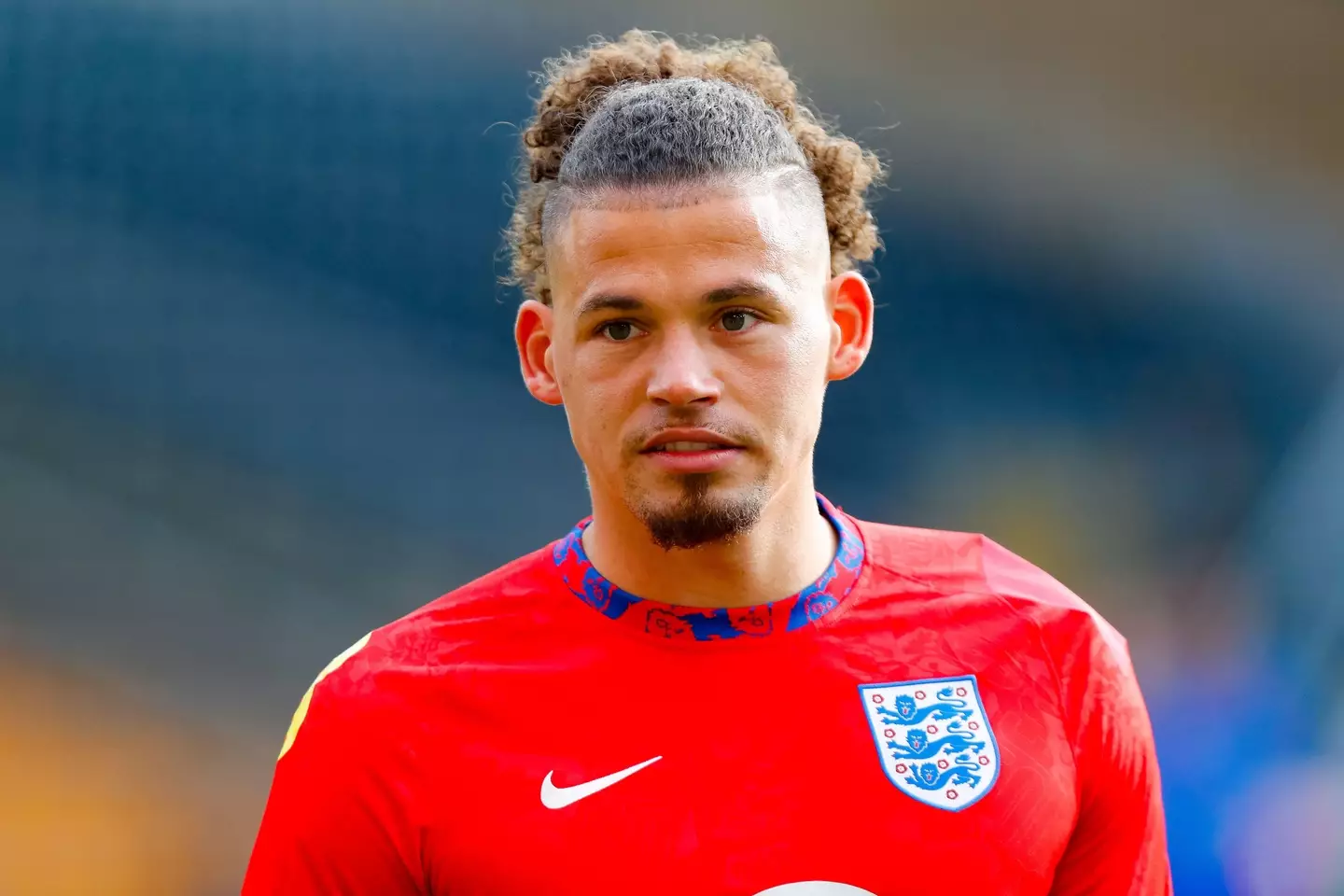 Kalvin Phillips in England training (Image: Action Plus Sports / Alamy)