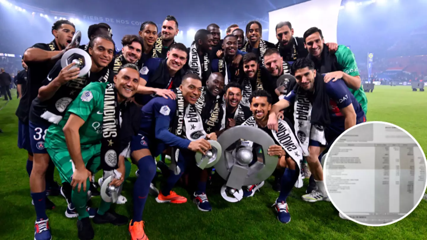 PSG star had his payslip leaked as fans blown away by elite level footballer's salary and tax bill