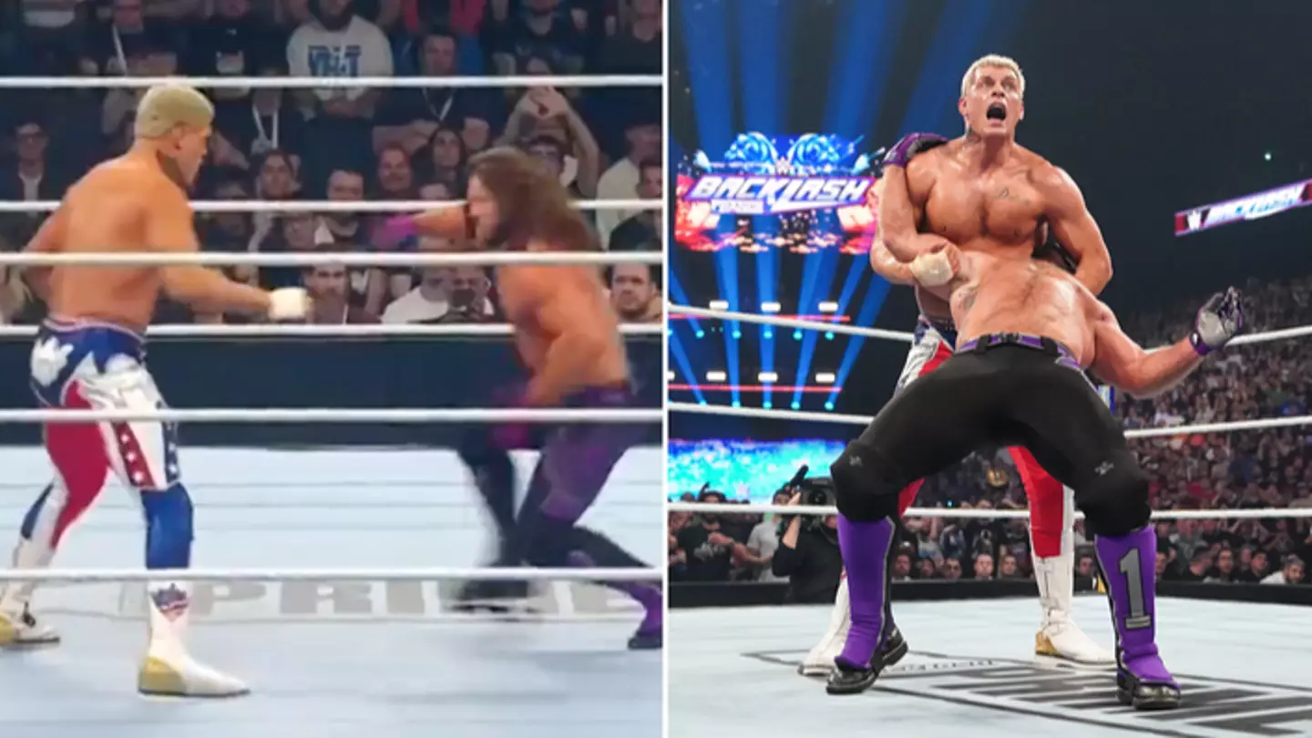 WWE Backlash main event between Cody Rhodes and AJ Styles makes history