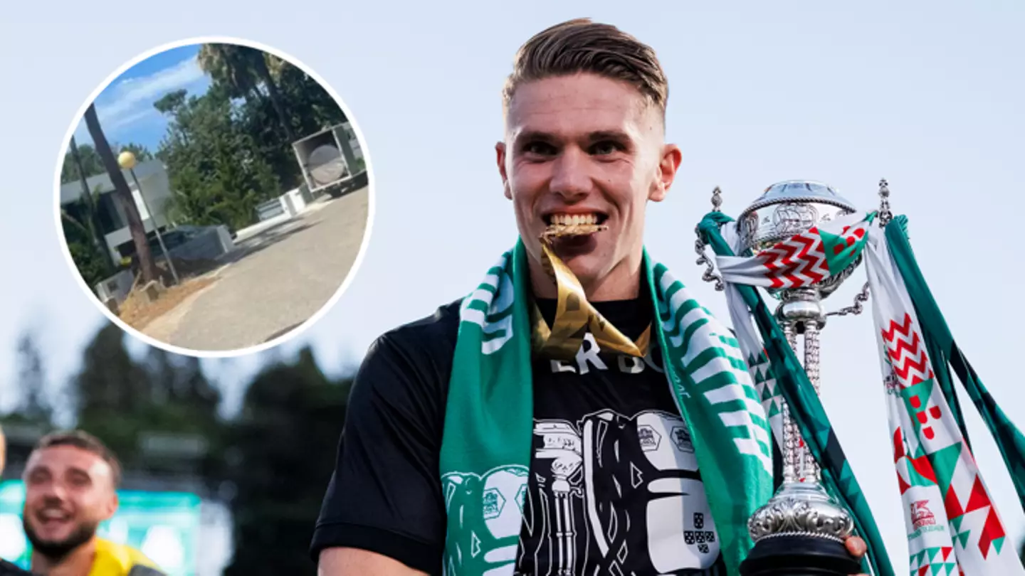 Arsenal fans go into meltdown after pictures from Viktor Gyokeres' house emerge online in latest twist to transfer saga
