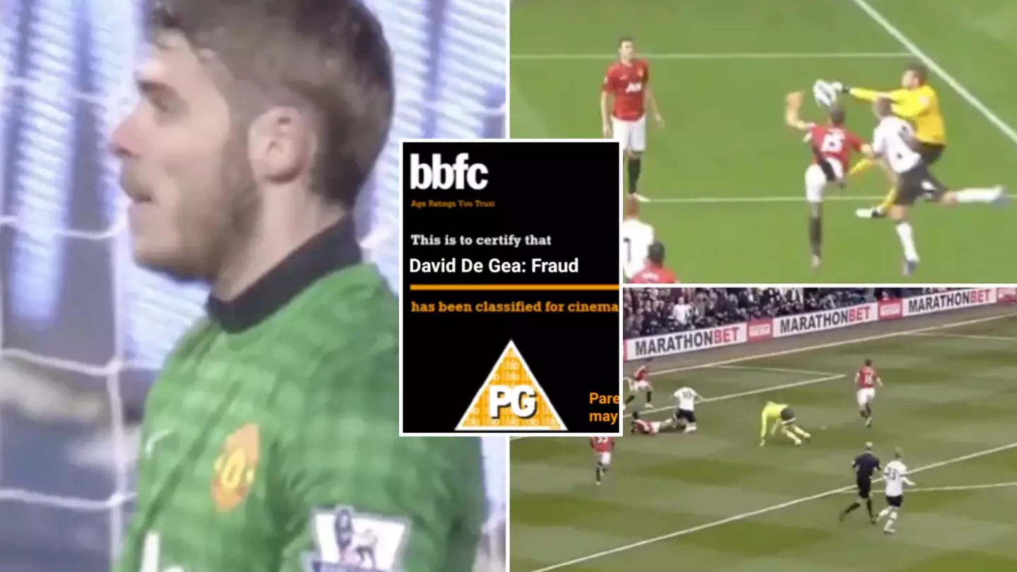 "Fraud"- Man Utd fan makes feature length two-hour film of David De Gea mistakes, it's longer than The Lion King
