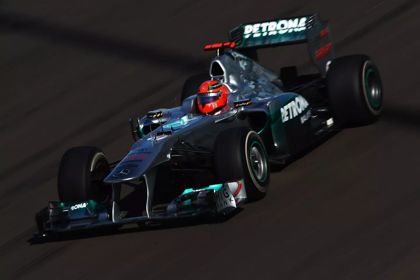 Michael Schumacher for Mercedes (credit: getty)