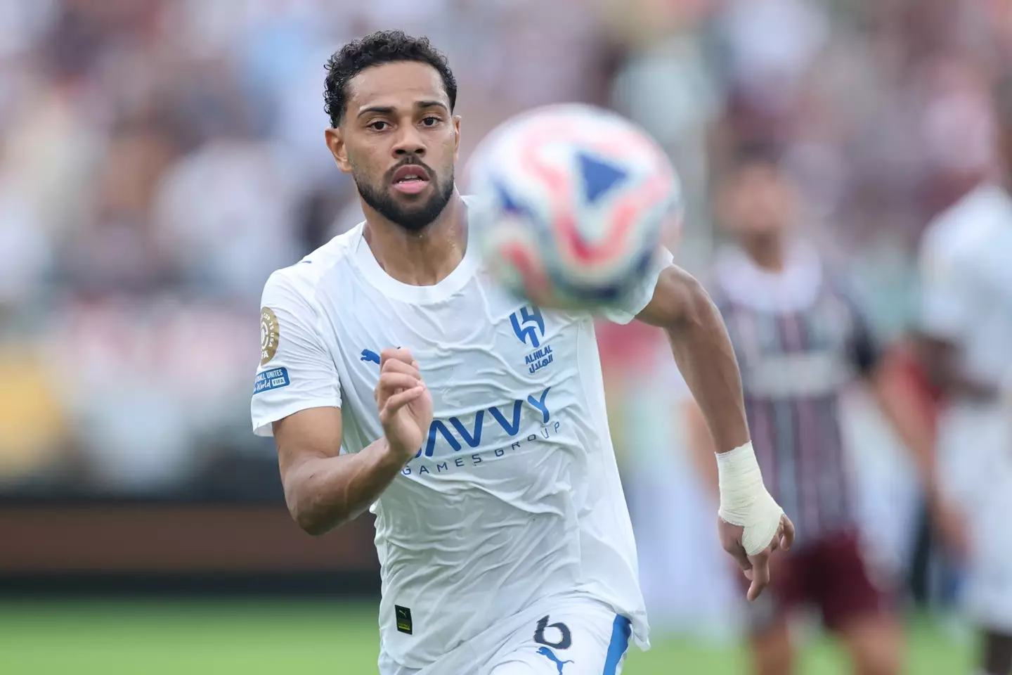 Renan Lodi has left Al Hilal. (Image: Getty)