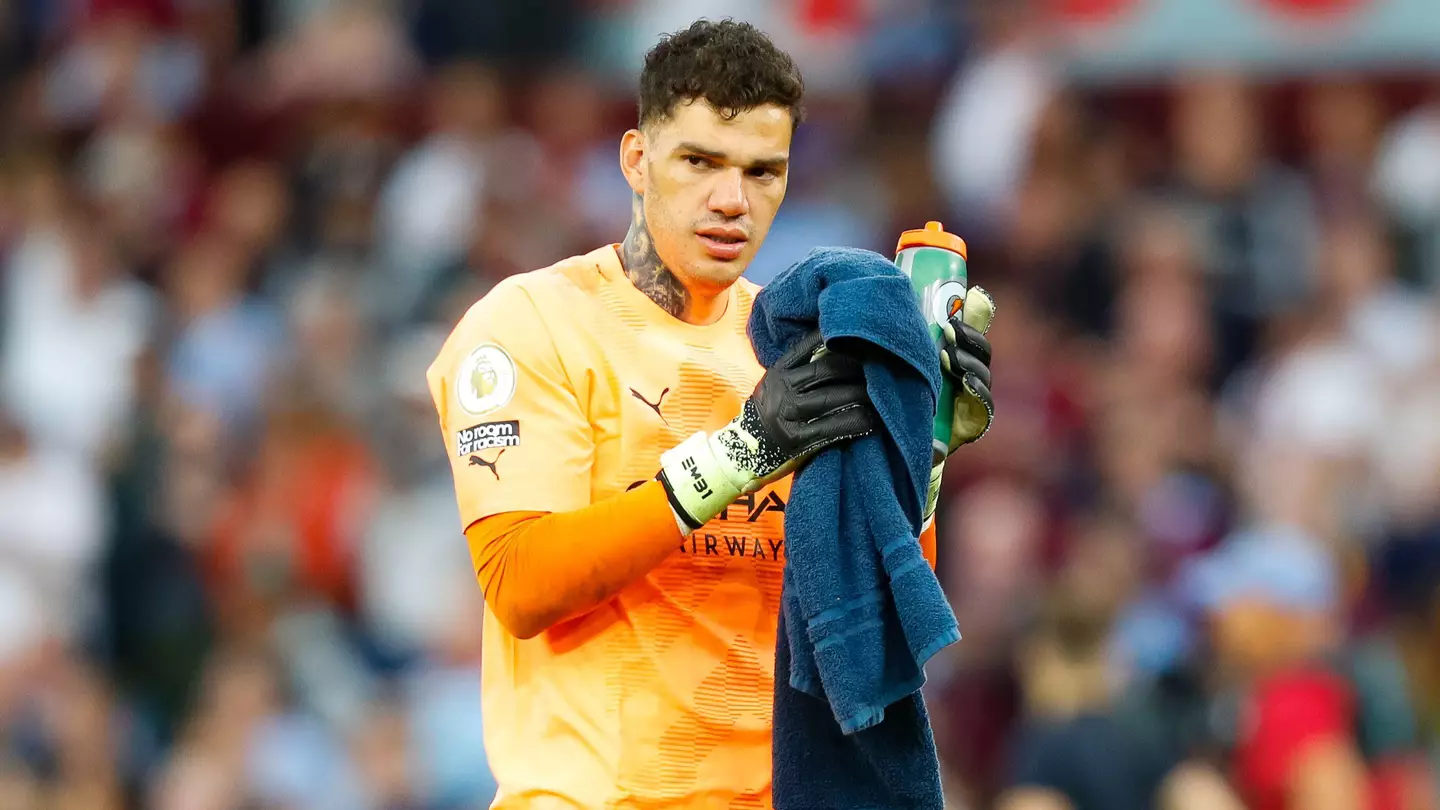 Manchester City's Ederson.