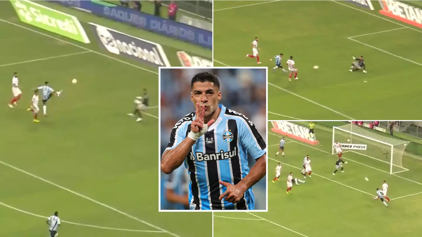 Luis Suarez scores 38-minute hat-trick on debut for Gremio, he is eternal