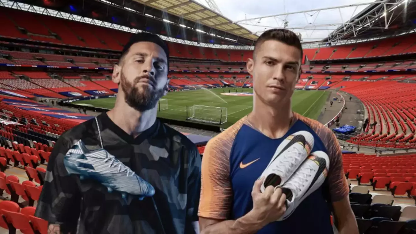 Stunning £90 million Lionel Messi vs Cristiano Ronaldo All-Stars game at Wembley Stadium was proposed