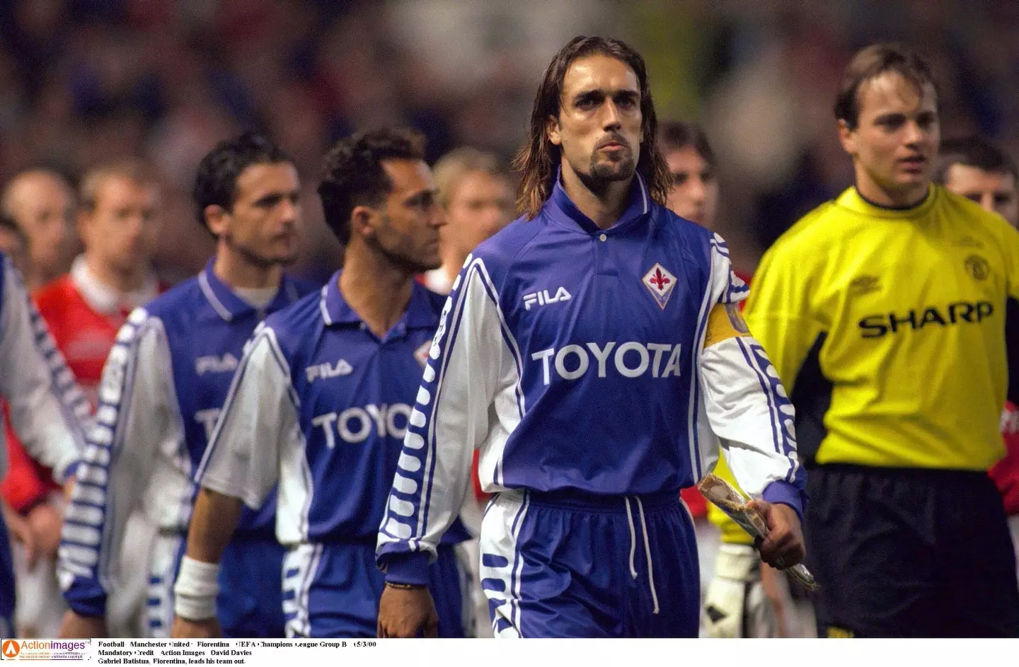 Serie A icon Batistuta is Usyk's favourite ever footballer. Image: Alamy