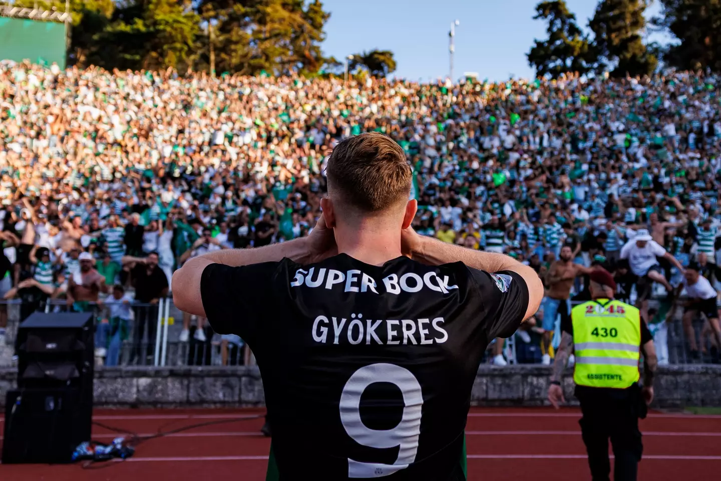 Gyokeres is keen on a move to Arsenal, where he will link up with players including Bukayo Saka and Martin Odegaard. Image credit: Getty