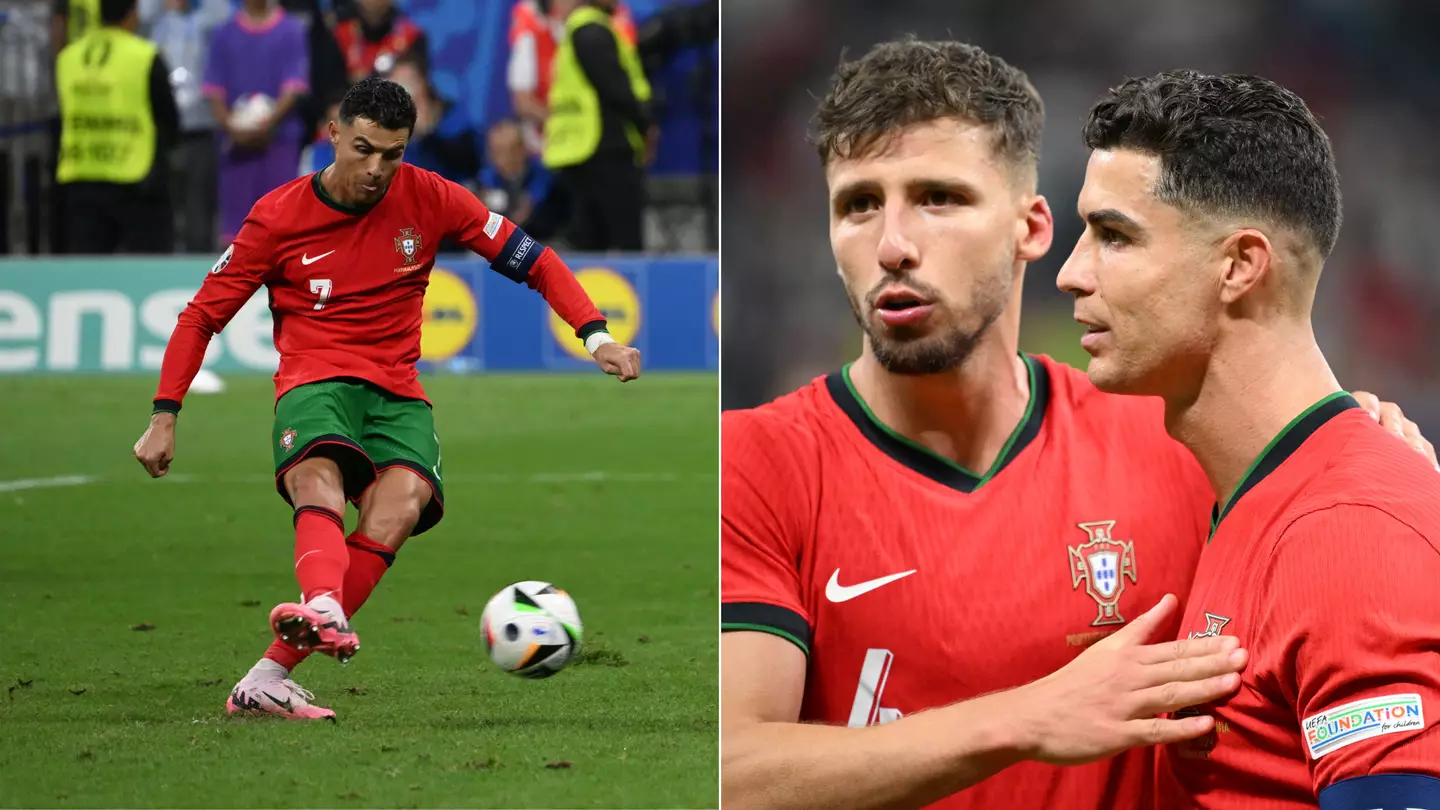 Cristiano Ronaldo at risk of UEFA punishment for 'banned' act in Portugal's win over Slovenia
