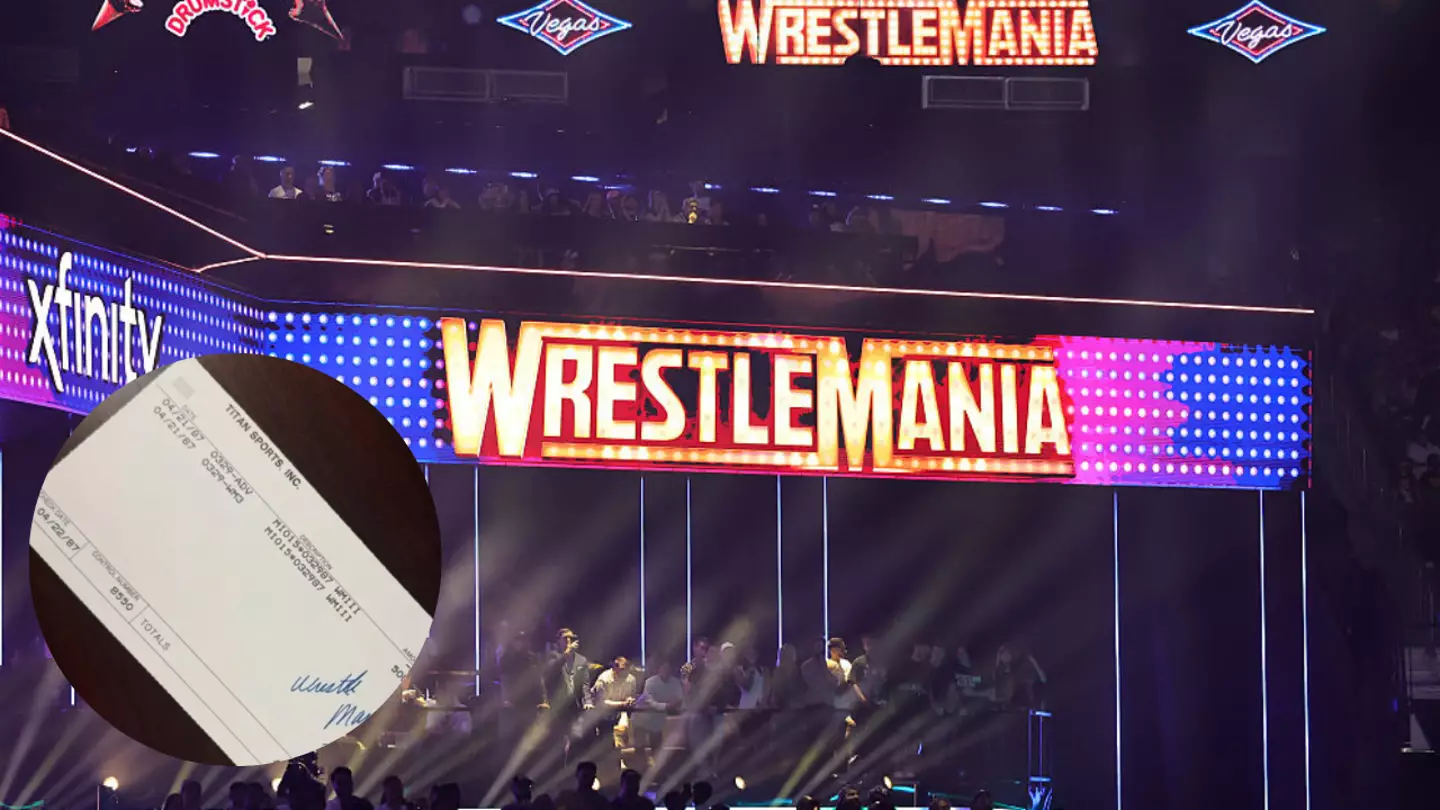 WWE legend's WrestleMania payslip 'leaked' as fans spot interesting detail