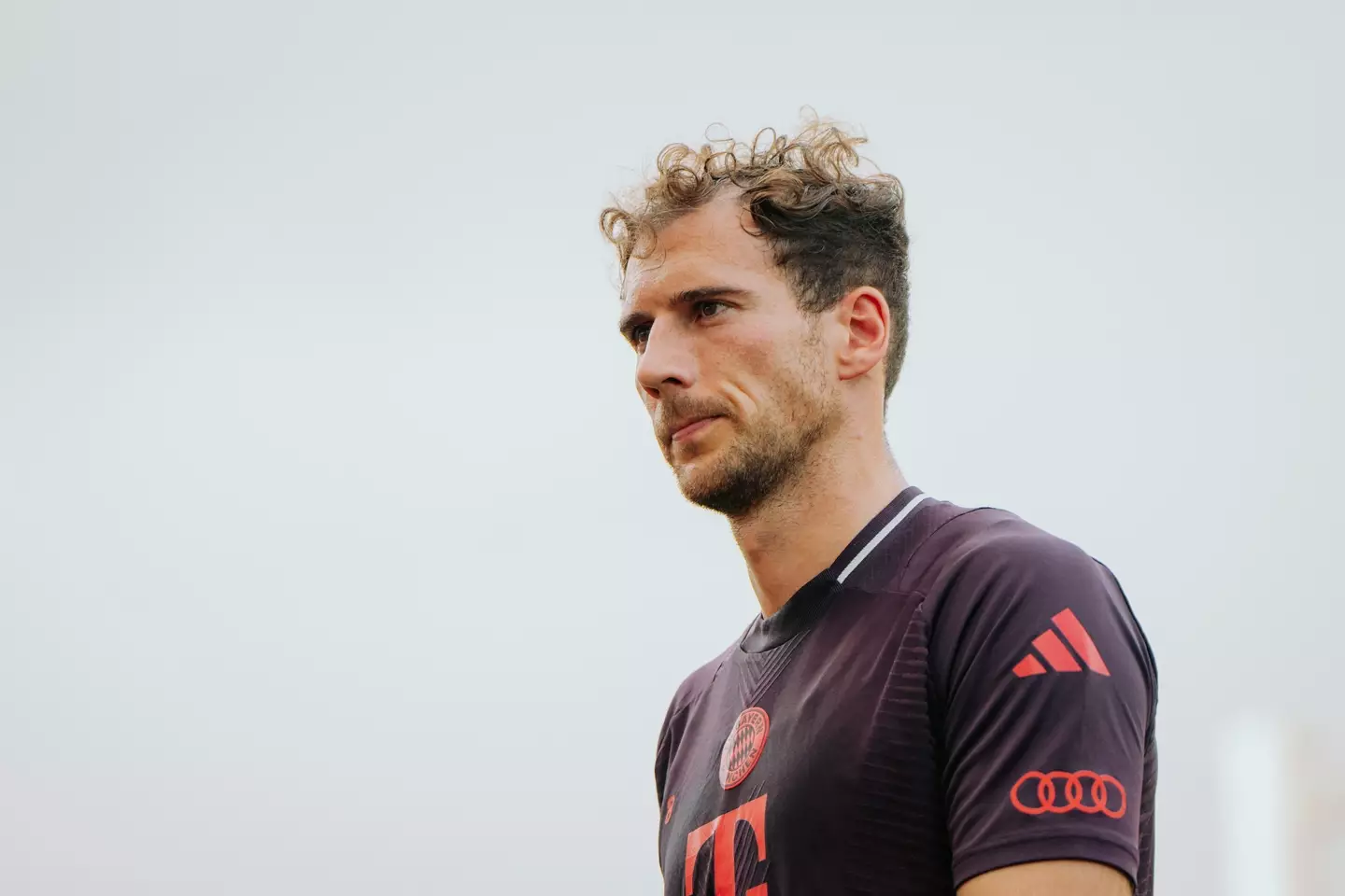 Leon Goretzka during Bayern Munich's pre-season. Image: Getty
