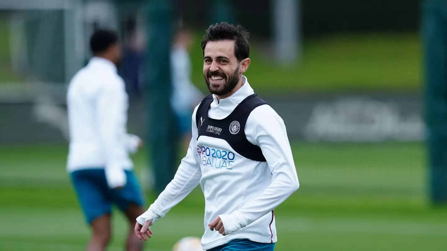 Manchester City's Bernardo Silva