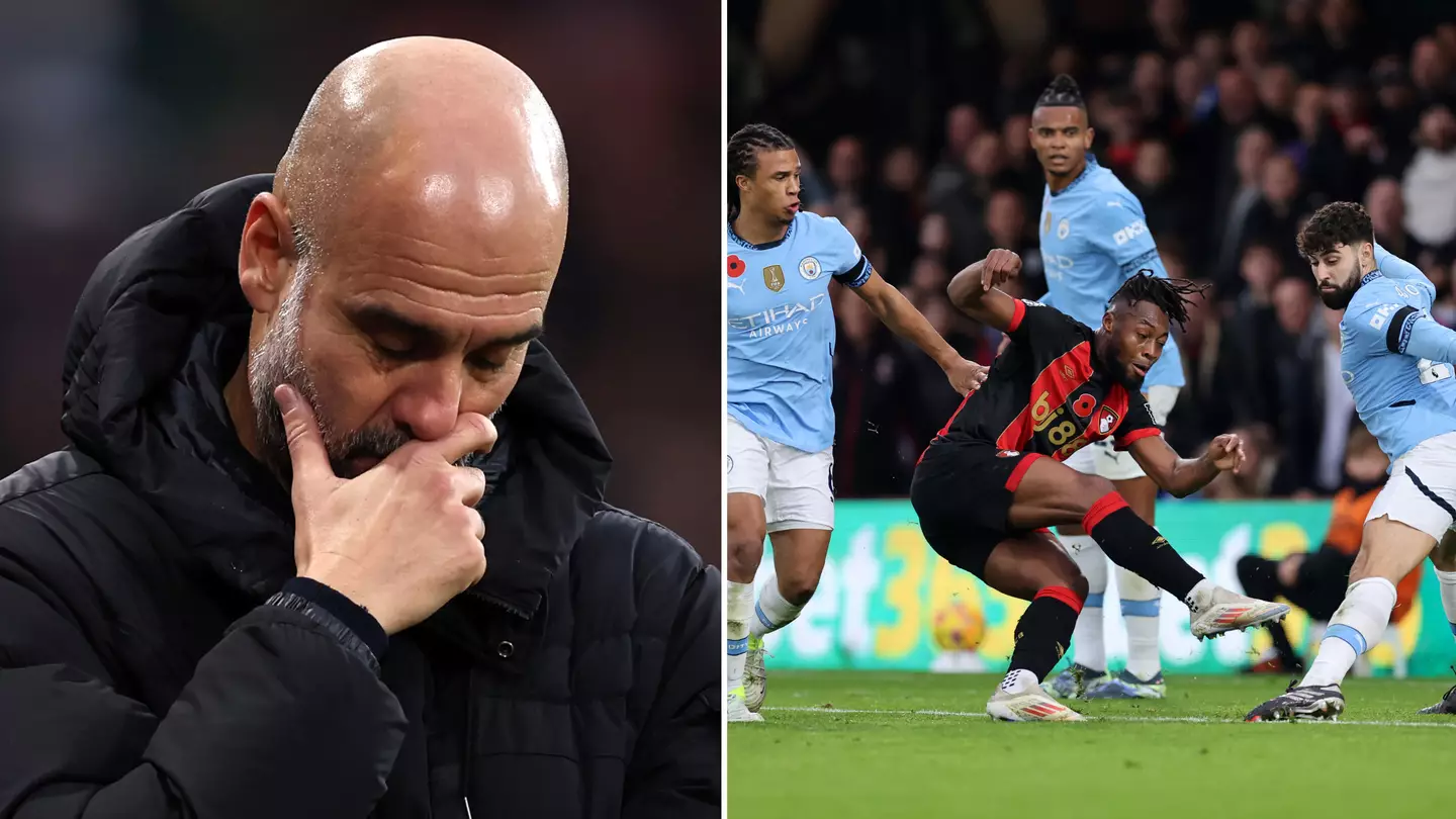 Man City player told he's 'finished' by supporters after Bournemouth disasterclass