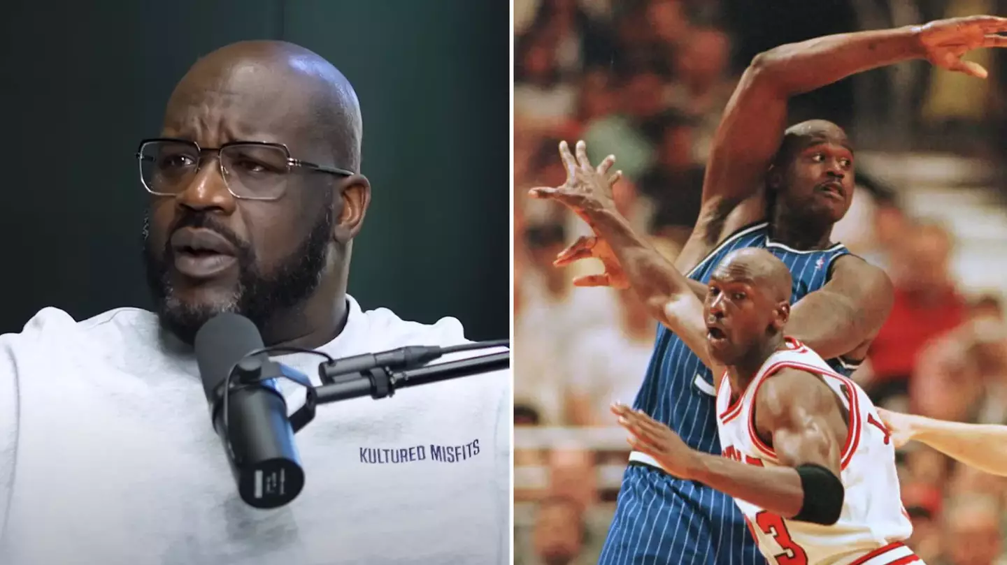 Shaquille O'Neal didn't hesitate when asked where he ranks in the GOAT debate alongside Michael Jordan