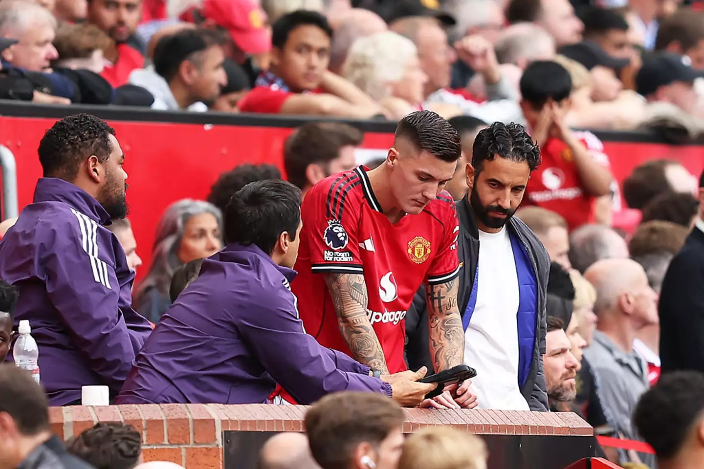 Benjamin Sesko is one of several new faces at United (Image: Getty)