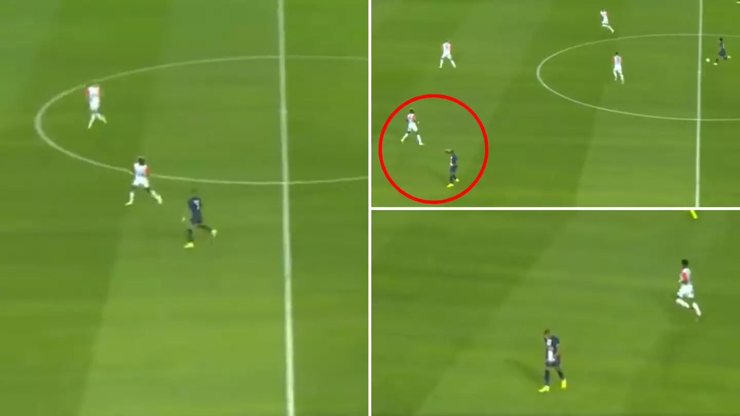 Kylian Mbappe appears to 'stop running' during counter attack because nobody passed to him, footage is damning