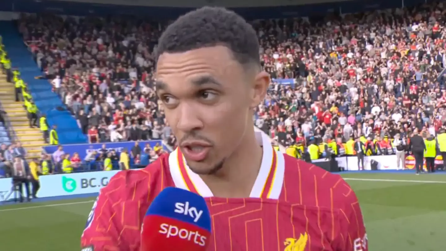 Trent Alexander-Arnold directly asked if he’s leaving Liverpool live on Sky and his answer speaks volumes
