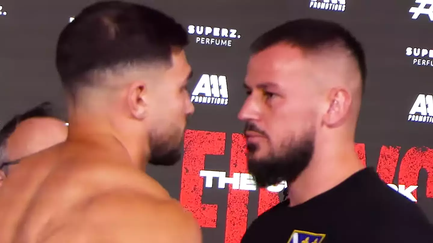 Tommy Fury involved in the most bizarre face-off of his career as boxing fans left stunned