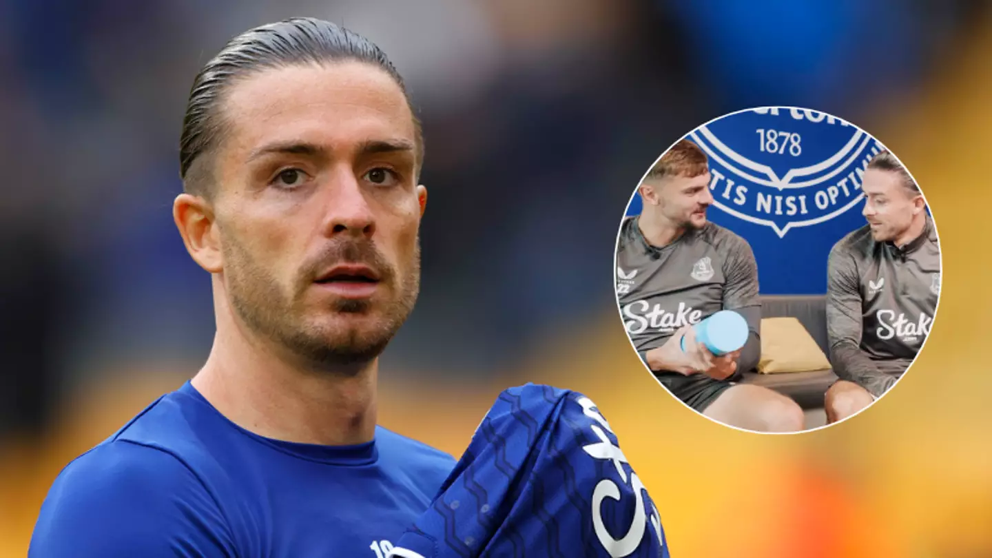 Jack Grealish's Reaction to Being Told He's Premier League POTM During Interview