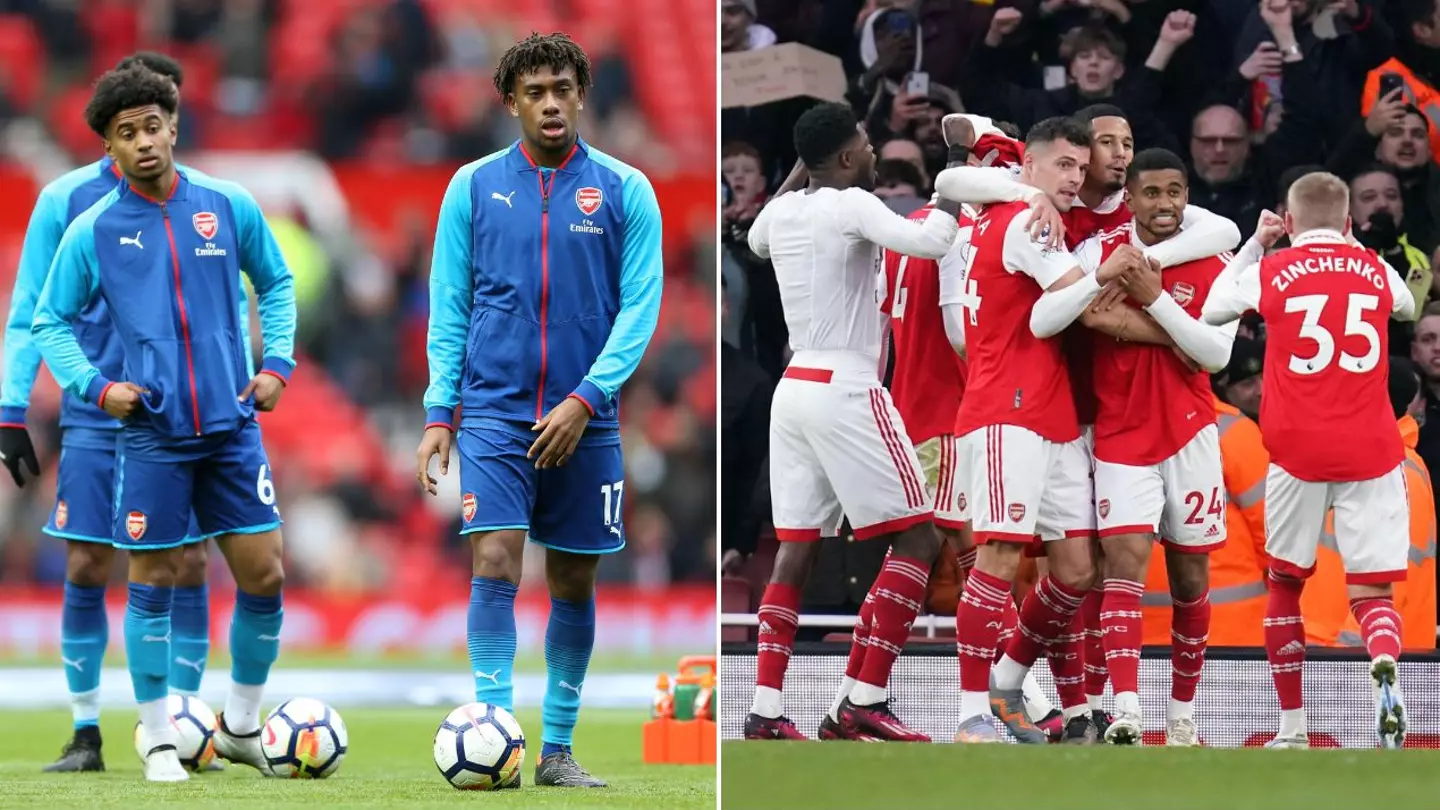 Alex Iwobi says one Arsenal player stunned him in training: "He's a joke..."