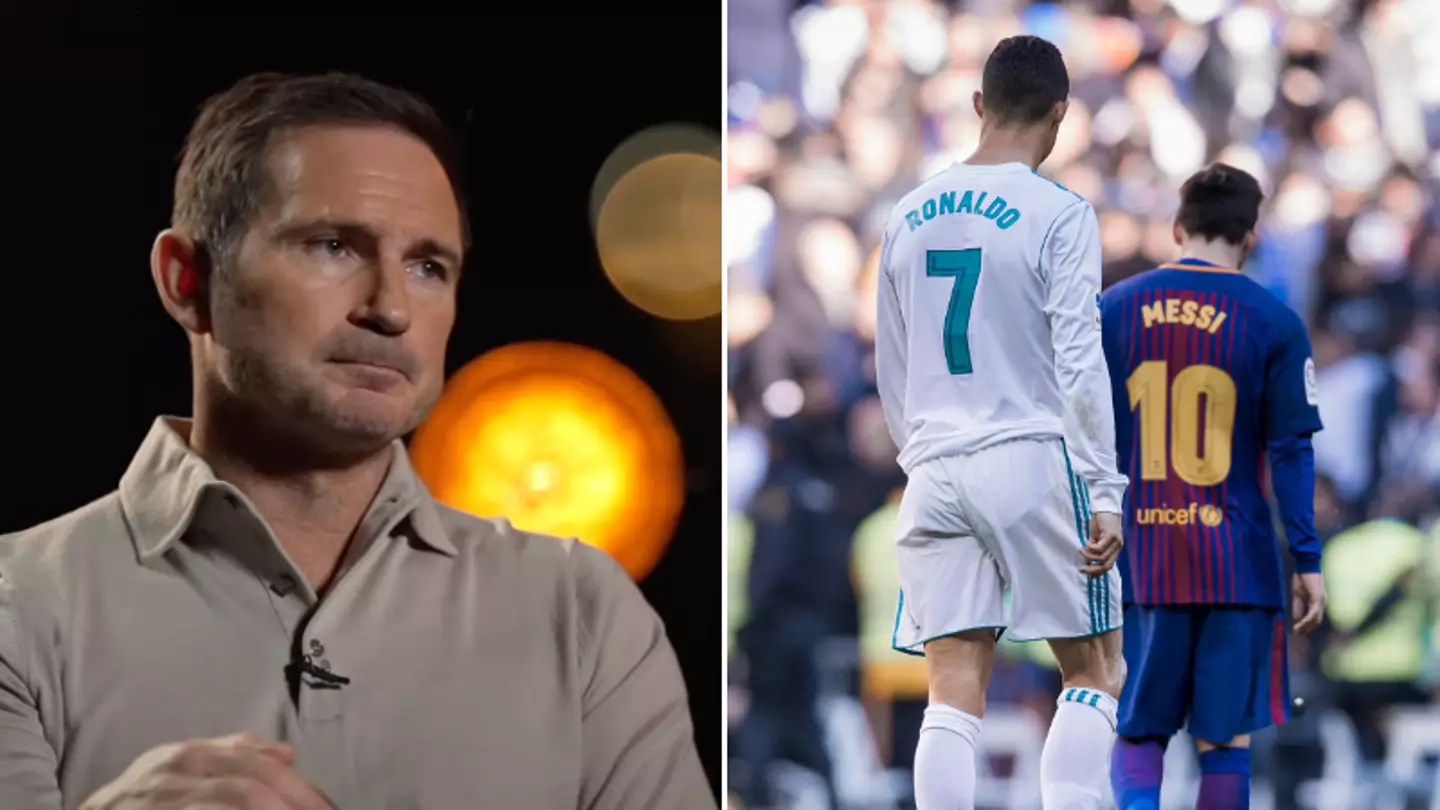 Frank Lampard gives his take on GOAT debate between Lionel Messi and Cristiano Ronaldo after changing his mind