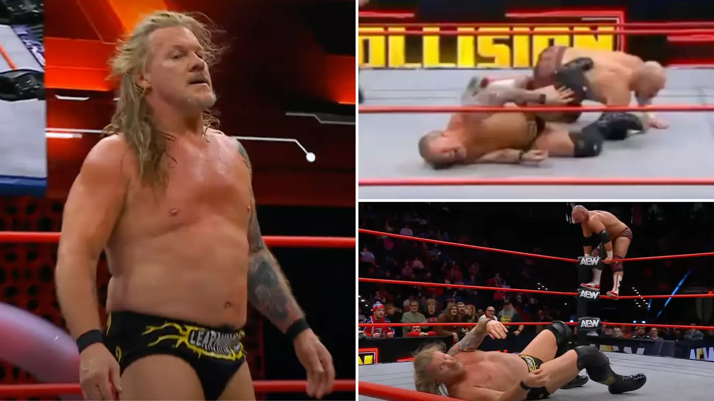 Wrestling fans tell WWE legend Chris Jericho to 'retire' after 'sad' footage of latest match emerges