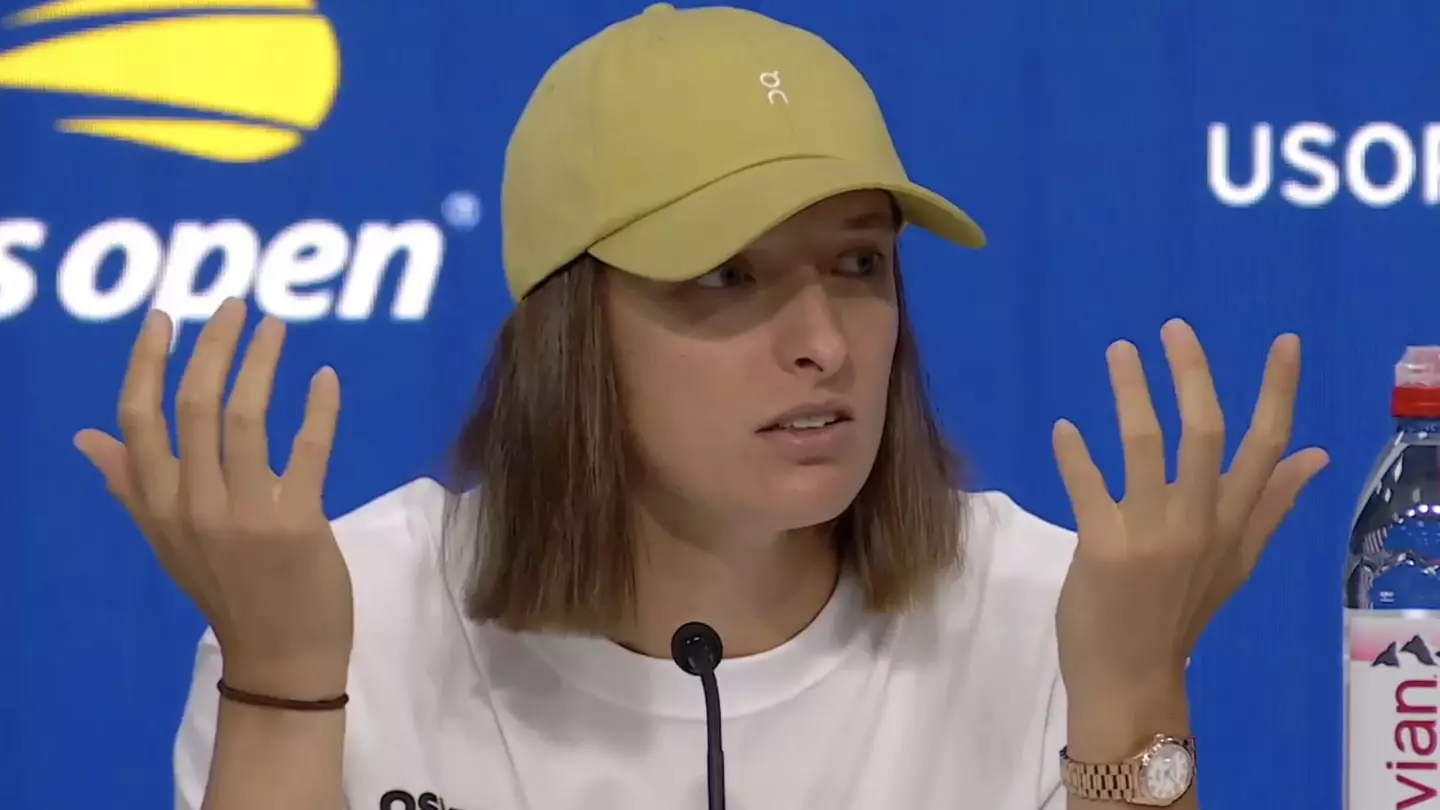 Iga Swiatek in furious US Open row as reporter storms out of news conference