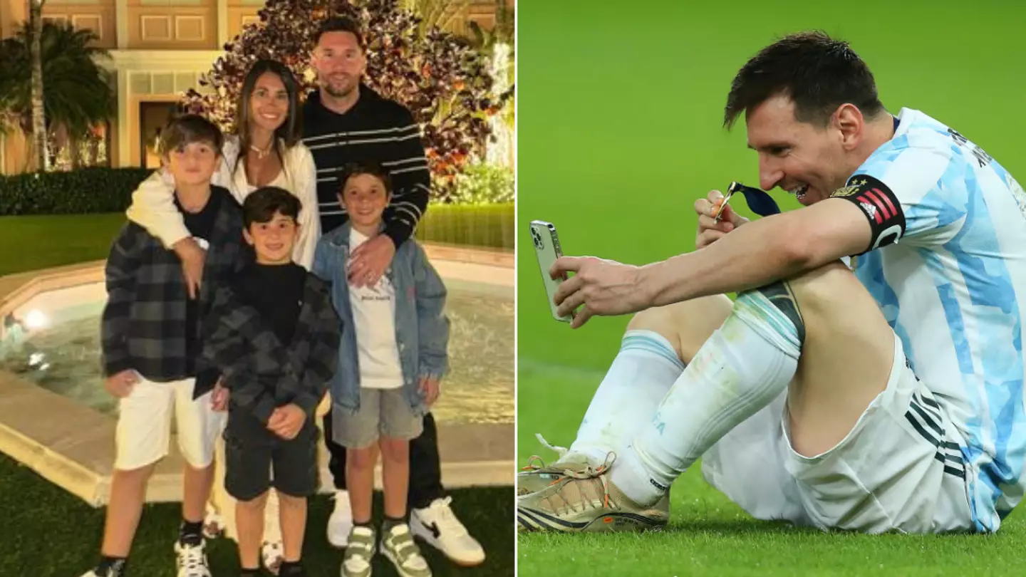 Lionel Messi makes his children follow strict phone rule