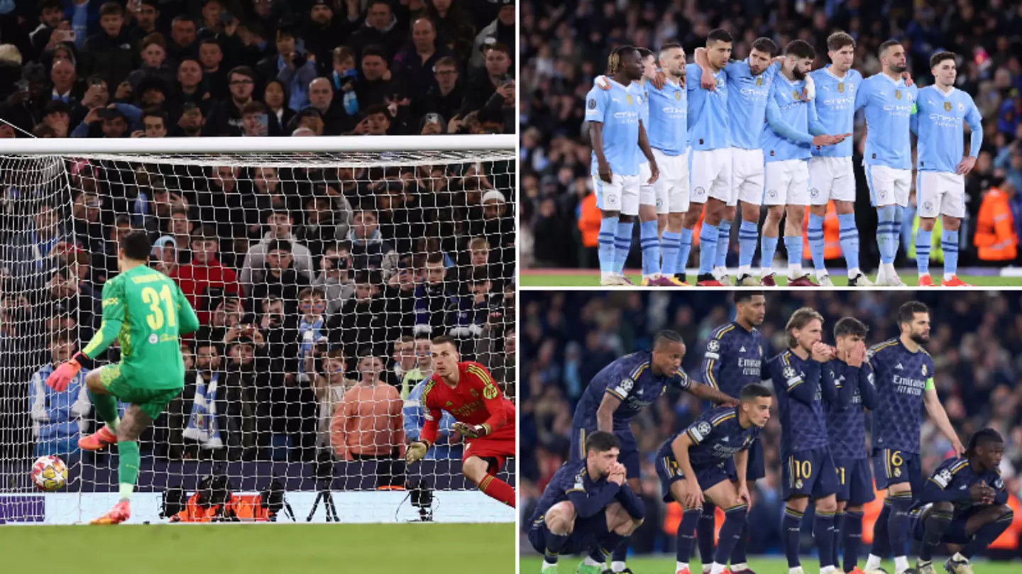 Two players 'refused' to take a penalty during Man City vs Real Madrid shootout