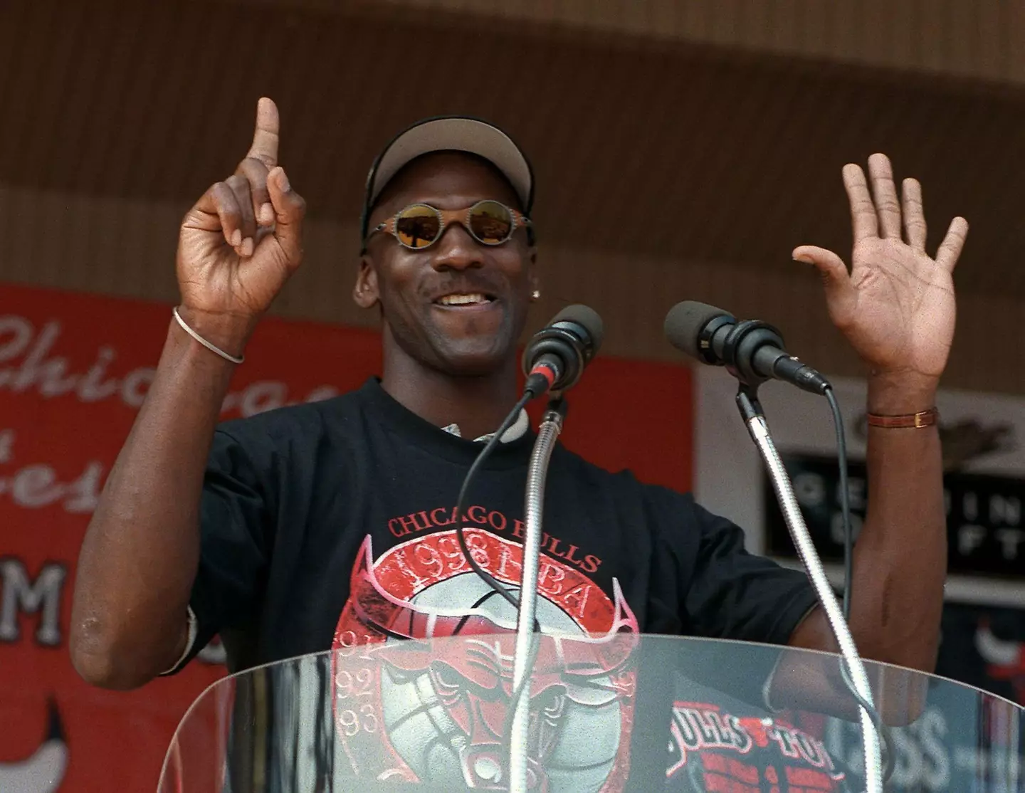 Michael Jordan won all six of his NBA championships with the Chicago Bulls.