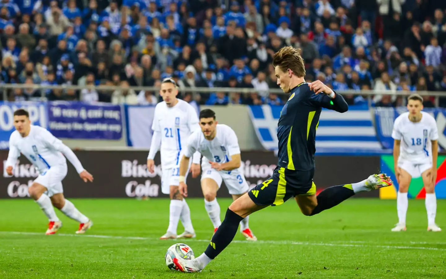 Scott McTominay has scored 12 goals for Scotland. (Image: Getty)