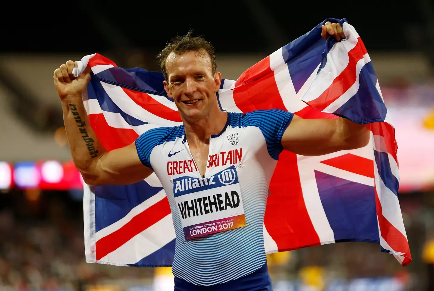 British Paralympian Richard Whitehead has made harrowing claims about the behaviour of Russian athletes (Image: PA)