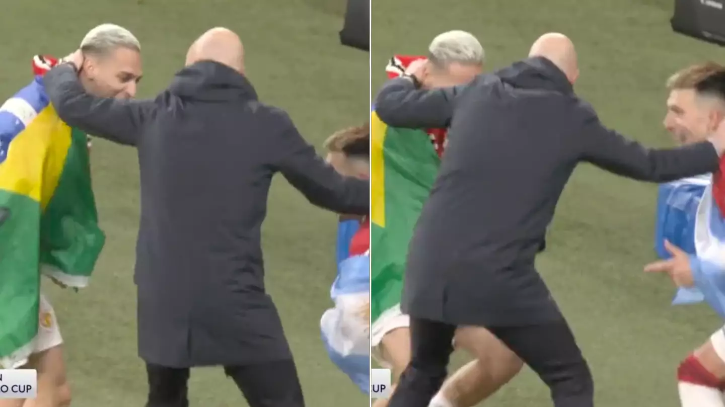 Manchester United fans absolutely loved Erik ten Hag's dancing celebration