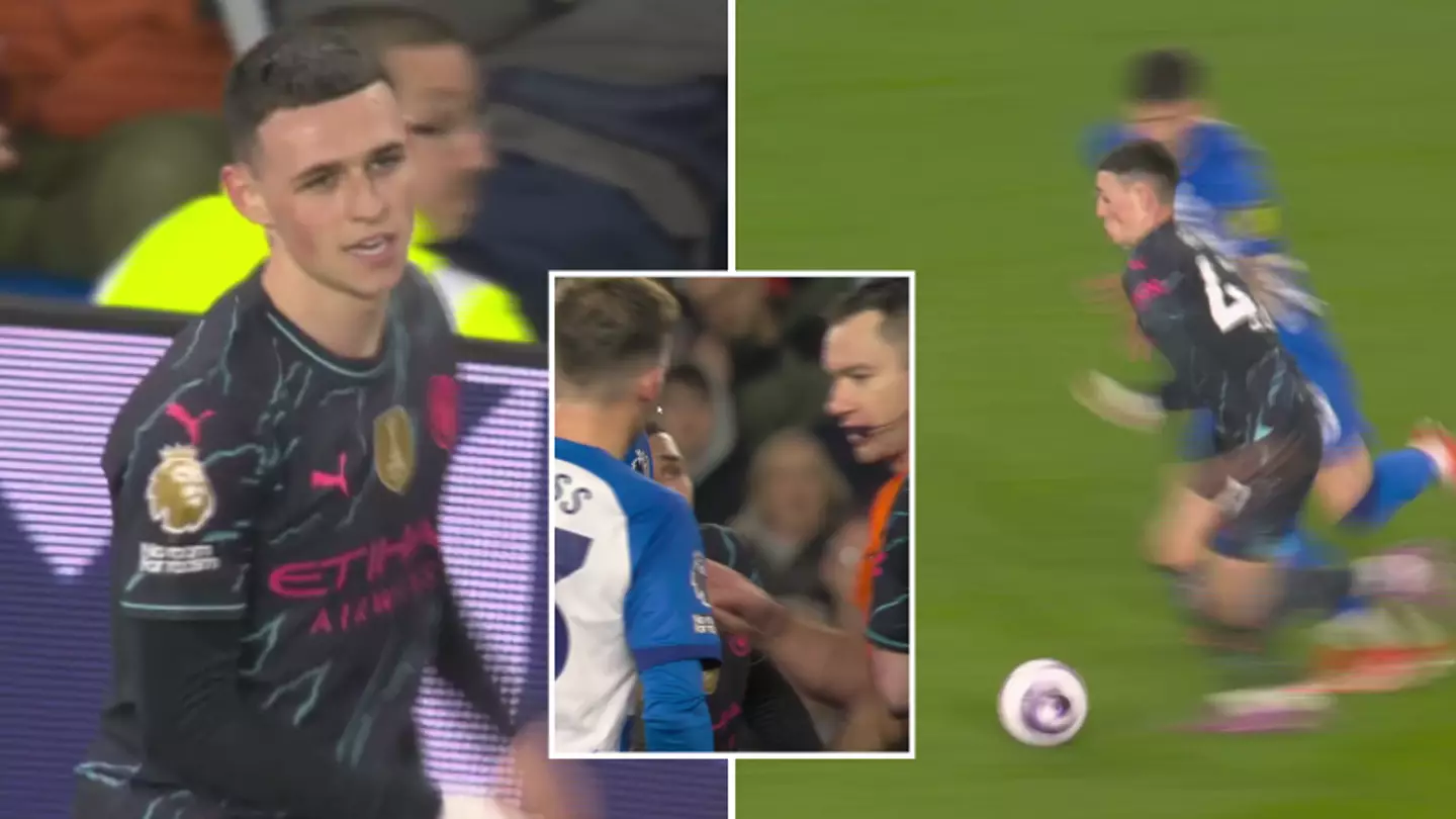 Arsenal fans left fuming after watching what happened before Phil Foden goal vs Brighton
