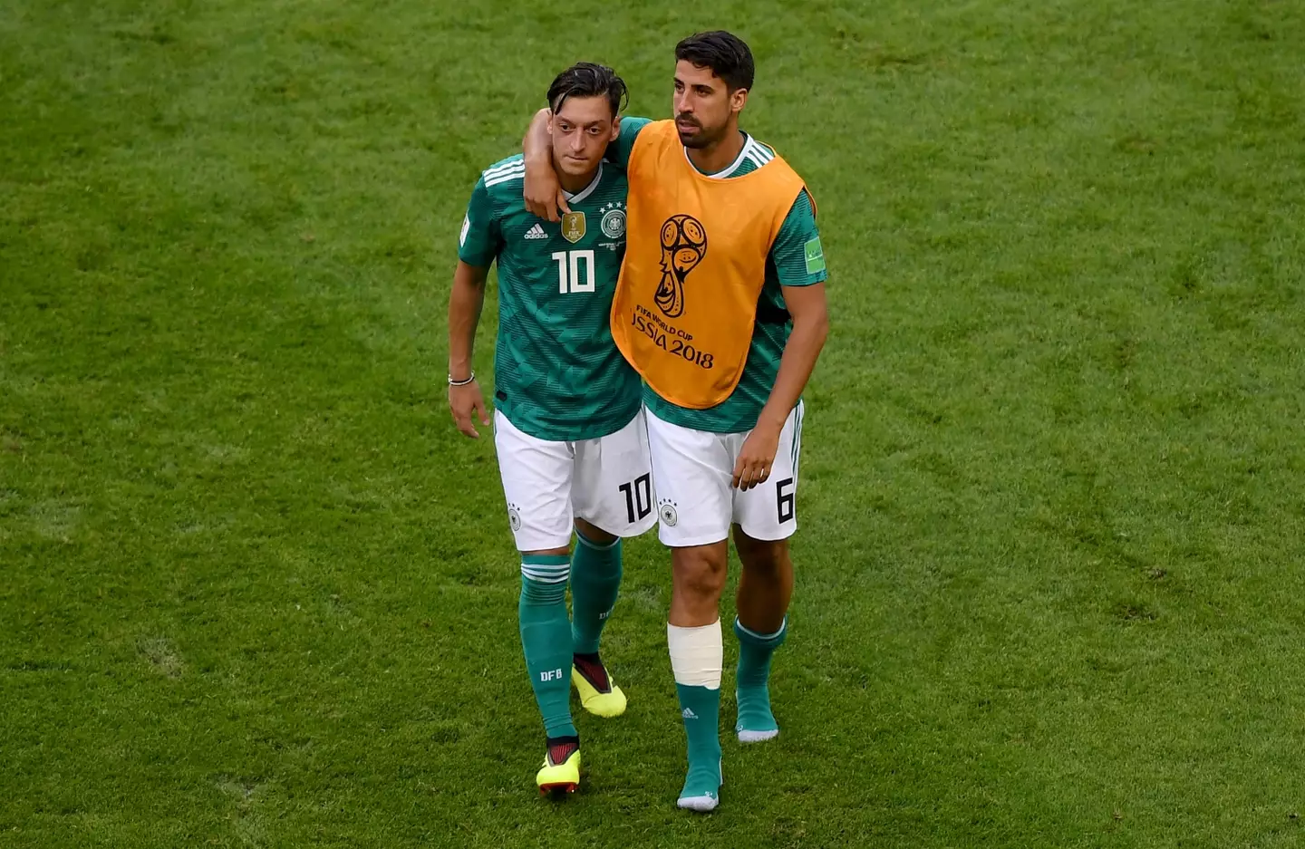 Sami Khedira waxed lyrical about former teammate Mesut Ozil. Image: Getty