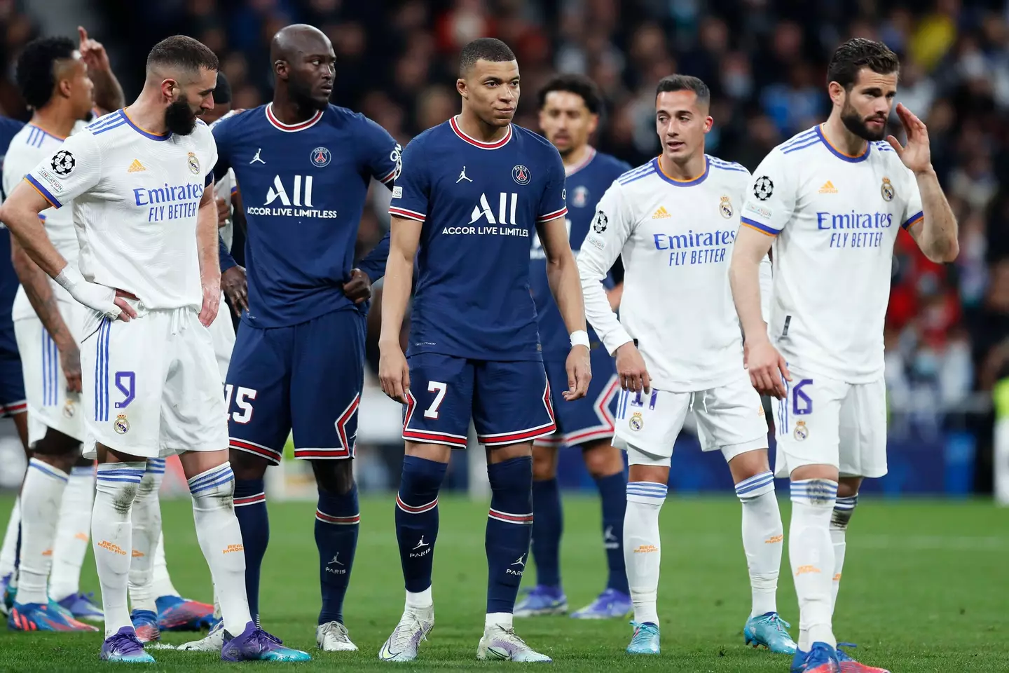 Mbappe found himself in the middle of a tug-of-war between PSG and Real Madrid. Image: PA Images